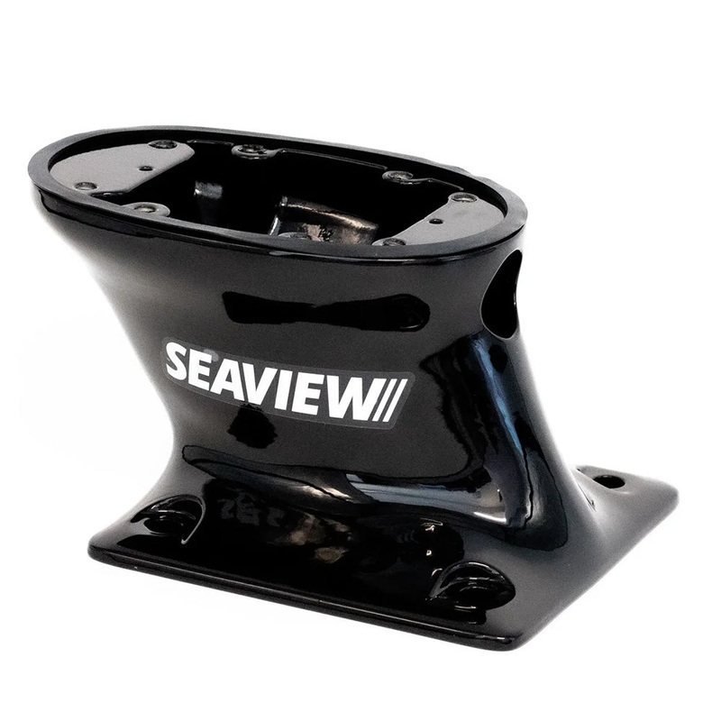 Seaview 5 Black Modular Mount – Forward Raked – 7×7 Base Plate – Top Plate Required [PMF57M1BLK]