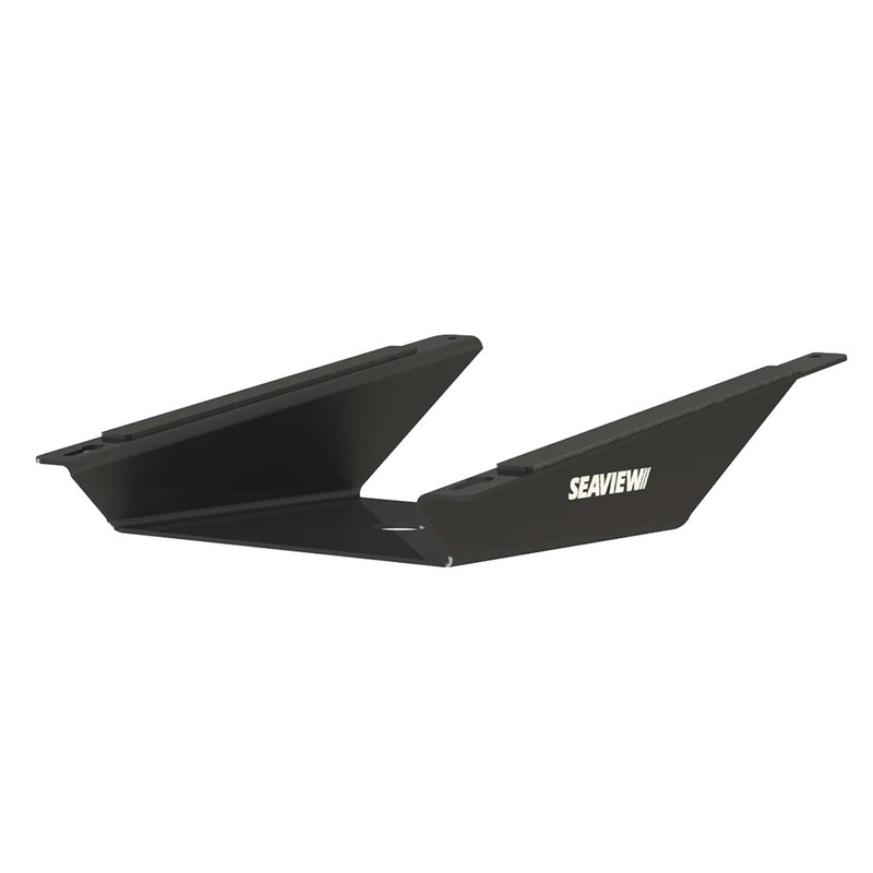 Seaview Aluminum 8 Wedge Base for Starlink Flat High-Performance Antenna – Black [SVSLWBBLK]