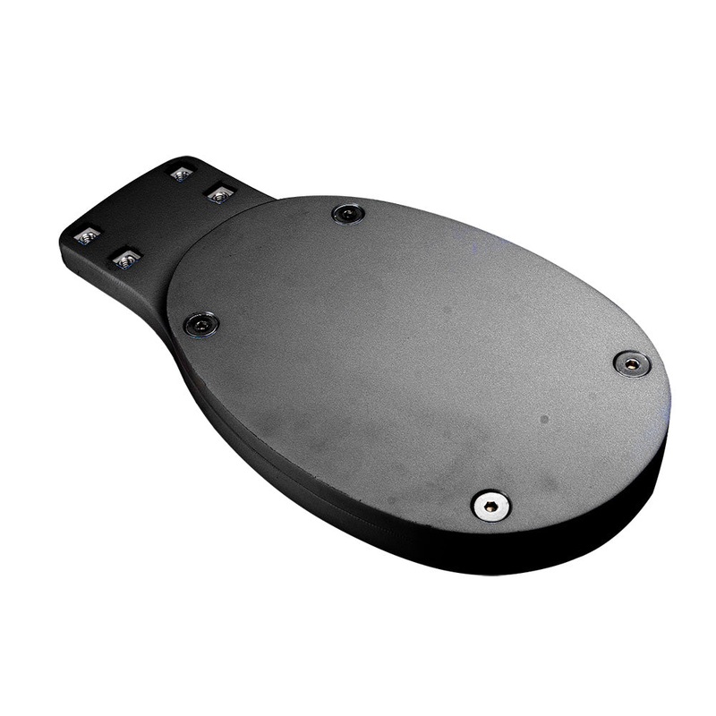 Seaview Modular Plate to Fit Searchlights  Thermal Cameras on Seaview Mounts Ending in M1 or M2 – Black [ADABLANKBLK]
