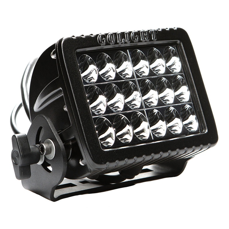 Golight GXL Fixed Mount LED Floodlight – Black [4421]