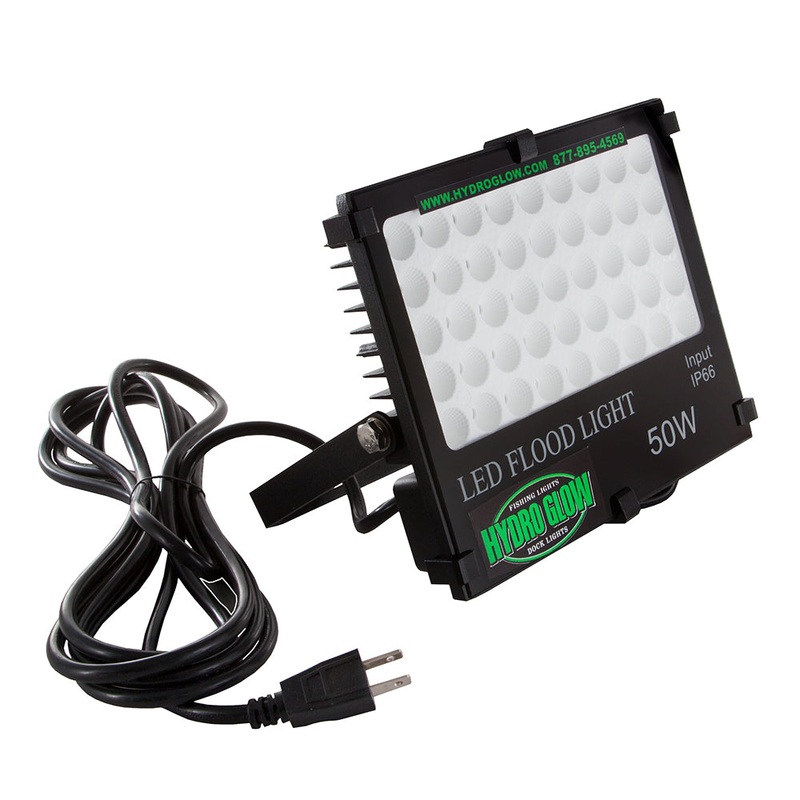 Hydro Glow FL50 50W/120VAC Flood Light – White [FL50W]