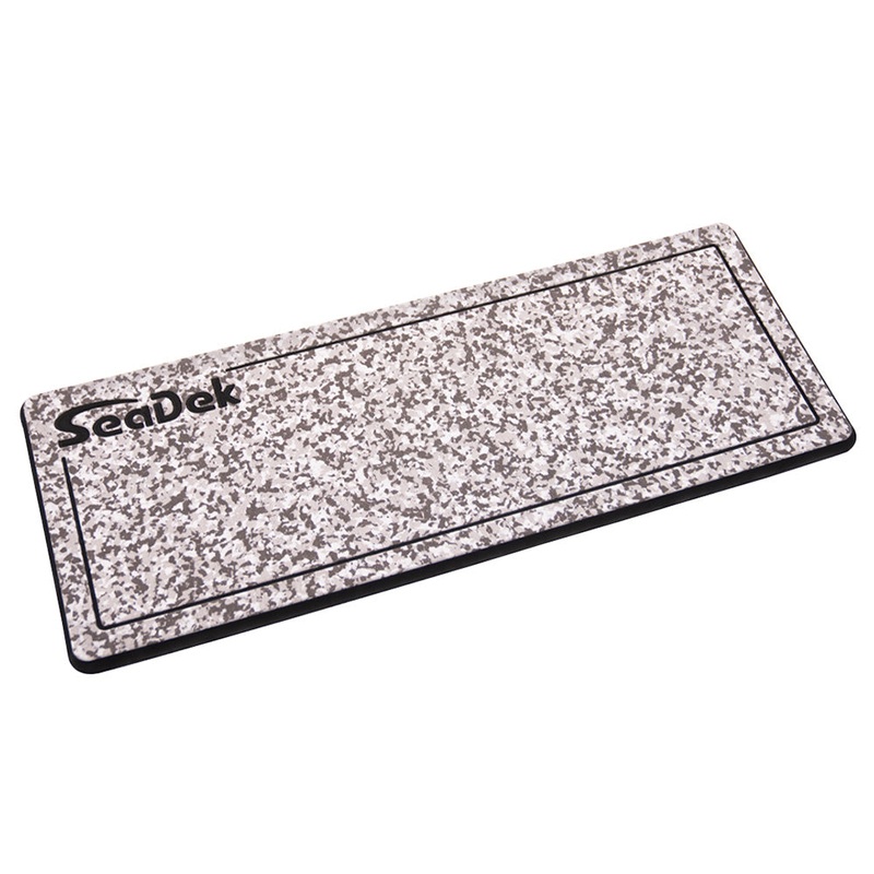 SeaDek 16 x 39 20mm Dual Density Large Helm Pad w/SeaDek Logo – Brushed Texture – Snow Camo/Black (406.4mm x 990.6mm x 20mm) [37926-83699]
