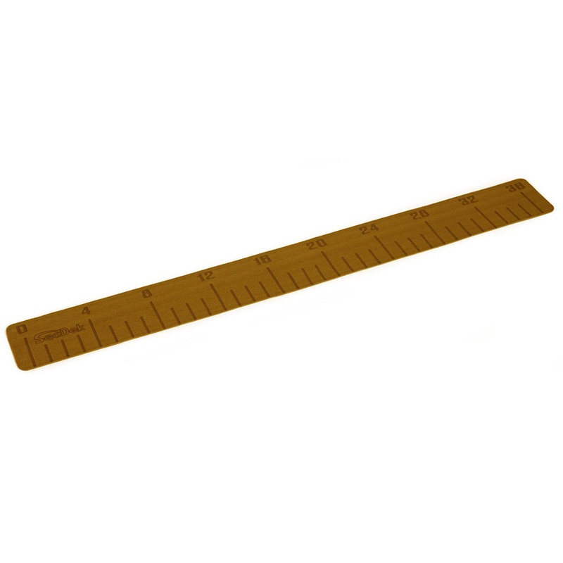 SeaDek 36 Fish Ruler – Mocha Brushed w/SeaDek Logo [22135-80090]