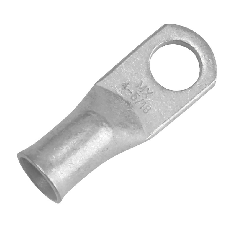 Pacer Tinned Lug 4 AWG – 5/16 Stud Size – 10 Pack [TAE4-56R-10]