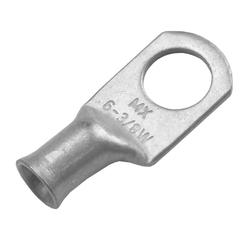 Pacer Tinned Lug 6 AWG – 3/8 Stud Size – 10 Pack [TAE6-38R-10]