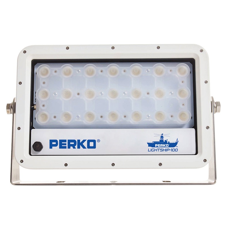 Perko Lightship 100 LED High Performance Spotlight – 12/24V – White [1643100S0W]