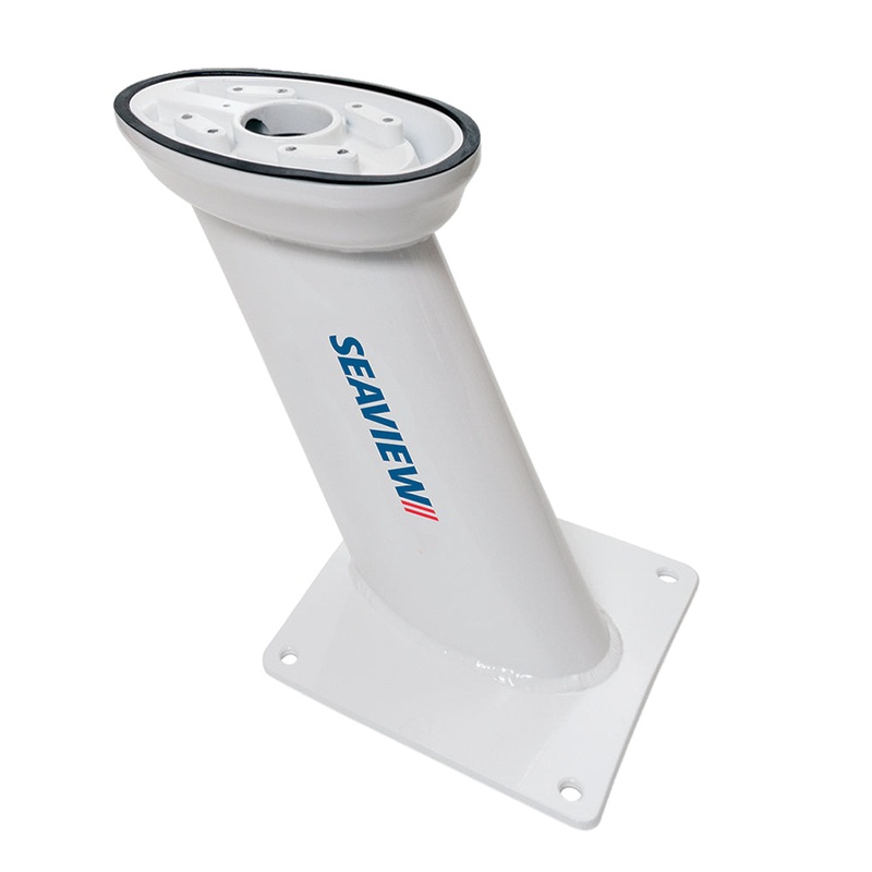 Seaview 18 Modular Mount AFT Raked 10 x 10 Base Plate – f/Large Sat Domes – 18 Top Plate Required [PMA-1810-M2]