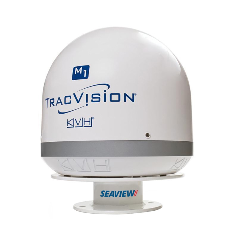 Seaview 3 Low Profile Satdome Mount f/KVH M1/M1DX/TV1, Intellian i1 & i2, Raymarine 33STV [AMA-GXF]
