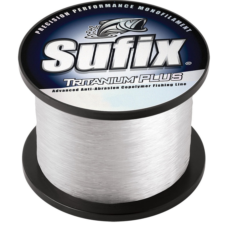 Sufix Tritanum Plus – 10lb – Clear – 5970 yds [696-210]