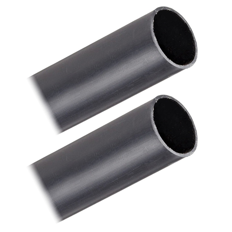 Pacer Battery Cable Heavy Wall Heat Shrink Tubing – 1 x 12 – Black (2-Pieces) [BHW1-12BK-2]