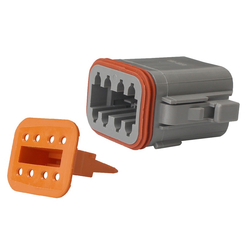 Pacer Deutsch DT Plug  Wedge Lock Kit – 8 Position – 5 Pack [TDT06-8S-5]