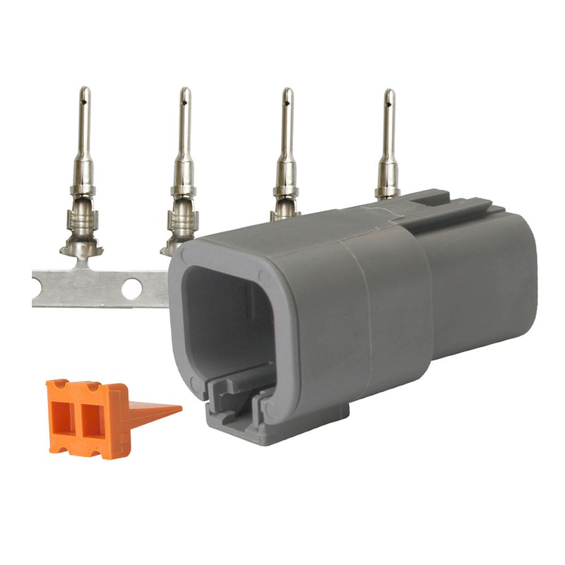 Pacer DTP Deutsch Receptacle Repair Kit – 14-12 AWG (4 Position) [TDTP04F-4RP]