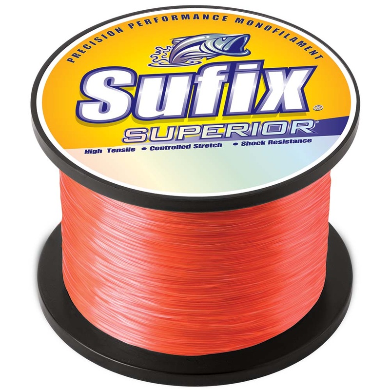 Sufix Superior Neon Fire Monofilament – 6lb – 2155 yds [636-106]