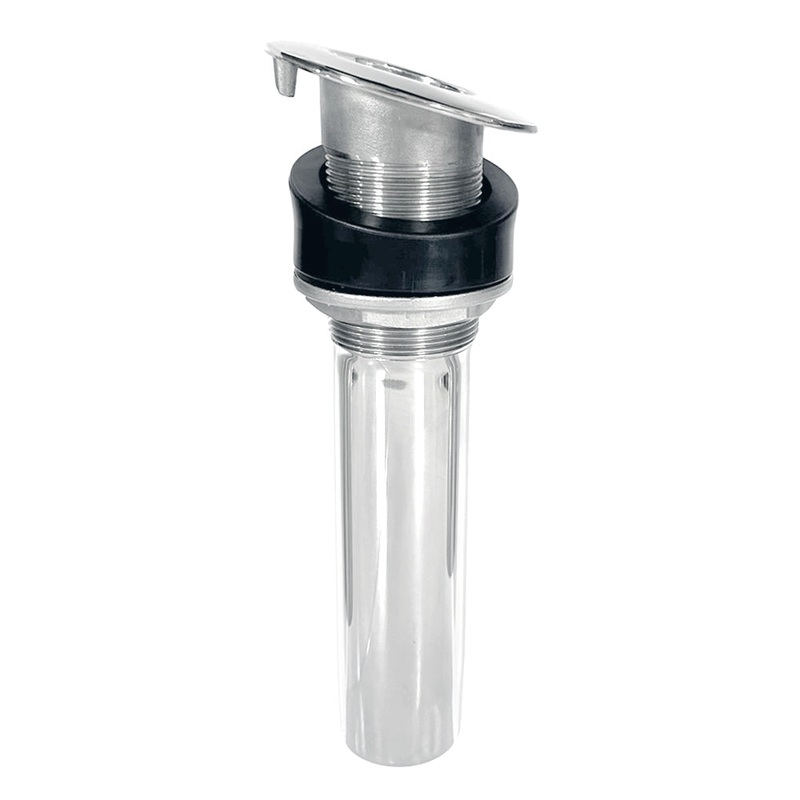 Tigress 9 15-Degree Rod Holder – Screwless – Stainless Steel [77276]