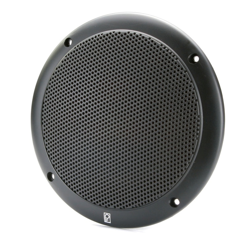 Poly-Planar MA-4055 5 80 Watt Speakers – Black [MA4055B]