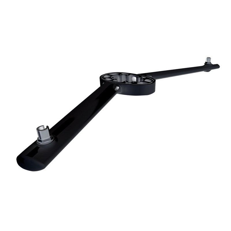 Seaview Complete Spreader Kit f/Radars  Satdomes f/Mounts Ending in M2 – Black [SP2MODBLKV2]