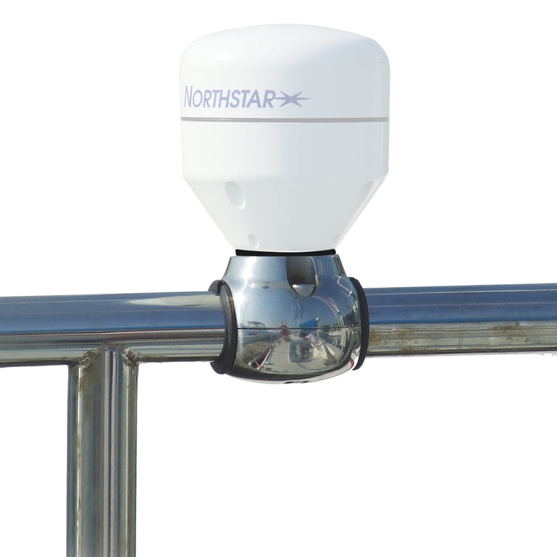 Edson GPS Antenna Rail Mount – Stainless Steel f/1-1.25 Rails & 1-14 Threads [831ST-1-14]