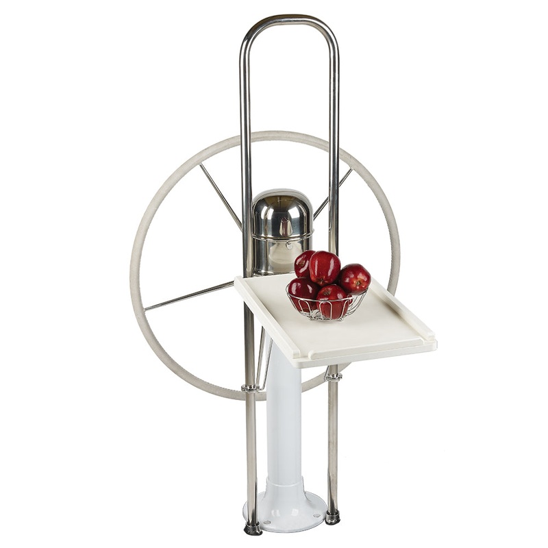 Edson White Poly Fold Down Luncheon Table – Edson 9-1/2 Guard 1 to 1-1/8 [761WH-95]