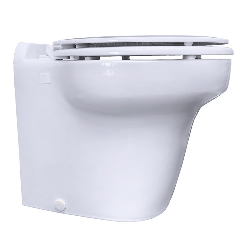 Raritan Comfort Height Marine Elegance w/Pressurized Freshwater  Smart Toilet Control – White – 24V [241EF024]