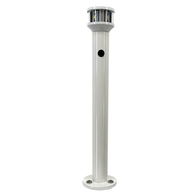 Seaview 12 Fixed Light Post w/All-Round LED Light [SVLTP12LED]