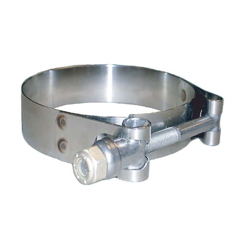 Trident Marine 316 SS T-Bolt Clamp – 3/4 Band – 6.30-6.74 Range – 10-Pack [720-6001]