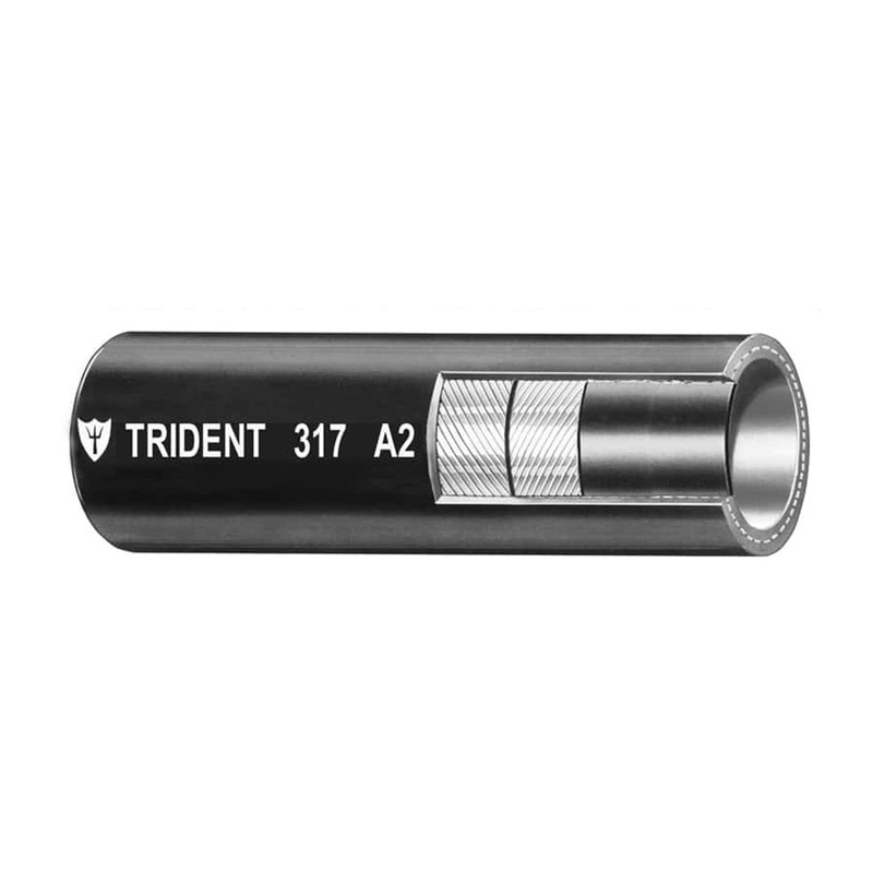 Trident Marine 5/8 x 50 Boxed Type A2 Fuel  Vent Line Hose – Black [317-0586]
