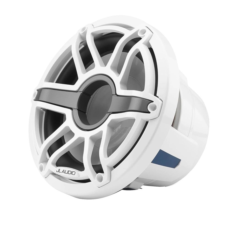 JL Audio M6 10 Marine Subwoofer w/Gloss White Sport Grille – M6-10W-S-GwGw-4 [010-03488-00]