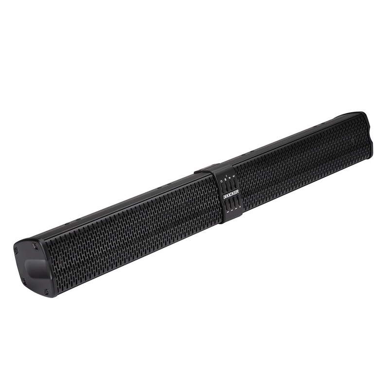 KICKER KPB2 34 Weather-Proof Enclosed Soundbar w/Bluetooth – Black [47KPB2]