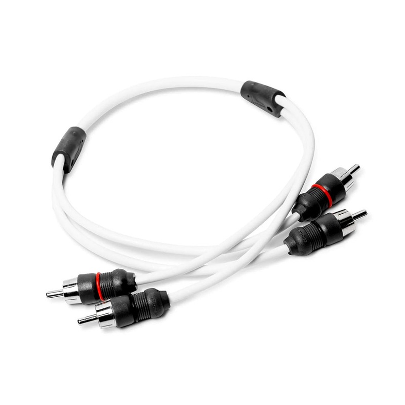 JL Audio 2-Channel 1.5′ Marine Audio RCA Cable – XMD-WHTAIC2-1.5 [010-13554-00]