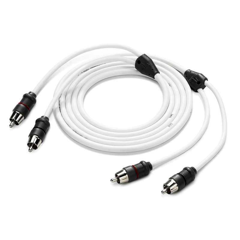 JL Audio 2-Channel 6′ Marine Audio RCA Cable – XMD-WHTAIC2-6 [010-13413-00]