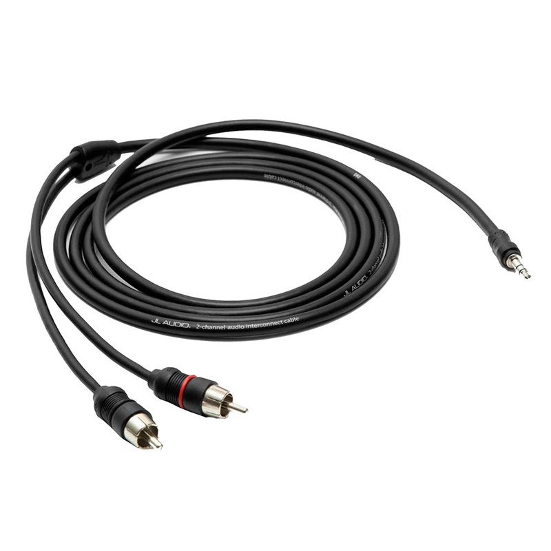JL Audio 2 Channel 6′ Mini to RCA Audio Interconnect Cable – XD-MINIRCA-6 [010-13458-00]
