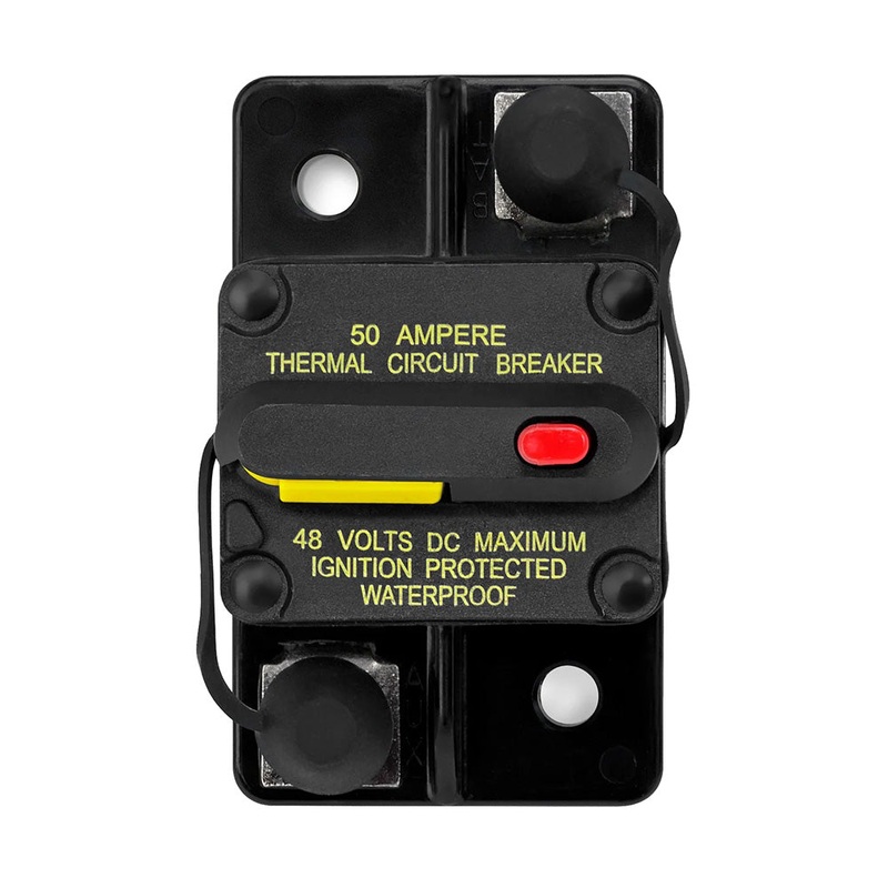 JL Audio 50 Amp Resettable Circuit Breaker – XMD-MCB-50 [010-13683-00]