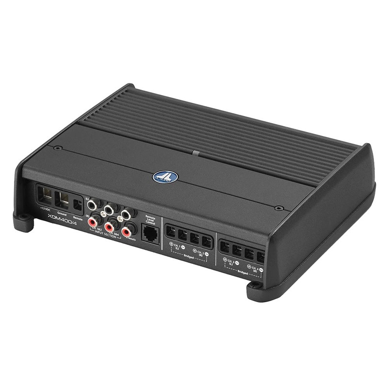 JL Audio XDM Series 400w 4 Channel Amplifier – XDM400/4 [010-03115-00]
