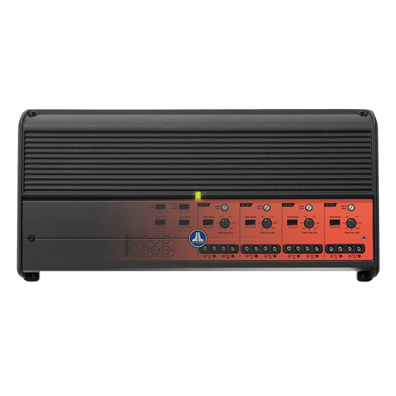 JL Audio XDM Series 800w 8 Channel 24v Amplifier – XDM800/8-24V [010-03344-00]