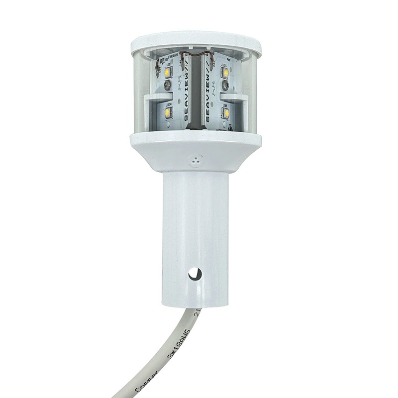 Seaview 12V C5 Certified Round 3nm LED Combo Masthead All-Round Light – White [LTBLED12C5]