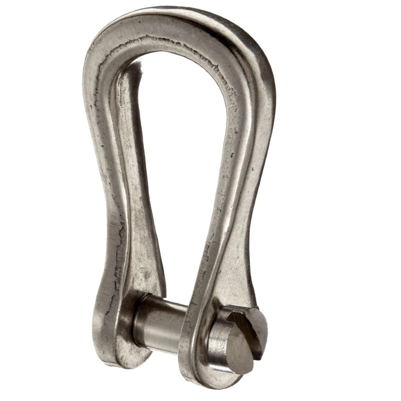 Ronstan Narrow Slotted Pin Shackle – 3/16 Pin – 13/32L x 5/16W [RF614]