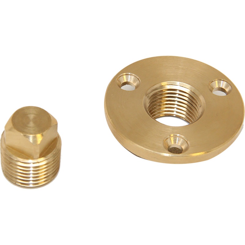 Sea-Dog Garboard Drain  Plug – Machined Bronze [520040-1]
