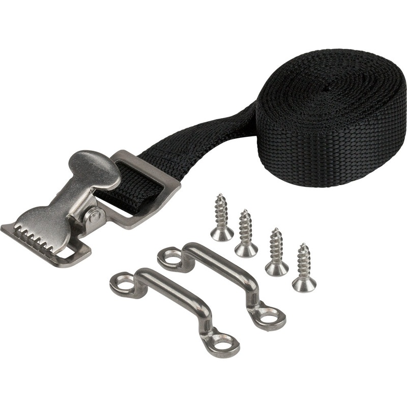 Sea-Dog Gas Tank Strap – Nylon Webbing/304 Stainless Steel – 72 [359995-1]