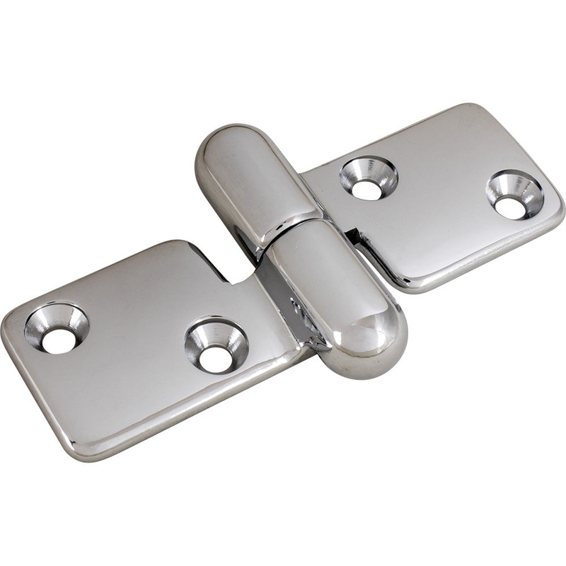 Sea-Dog Take-Apart Hinge – Forged Brass Chrome-Plated [204279-1]