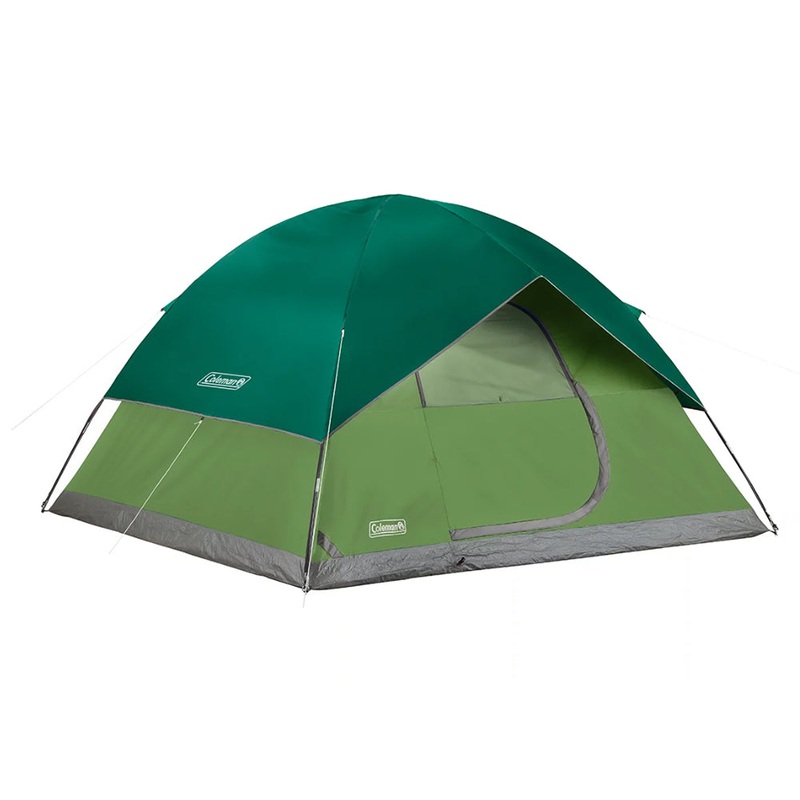 Coleman Sundome 6-Person Camping Tent – Spruce Green [2206837]