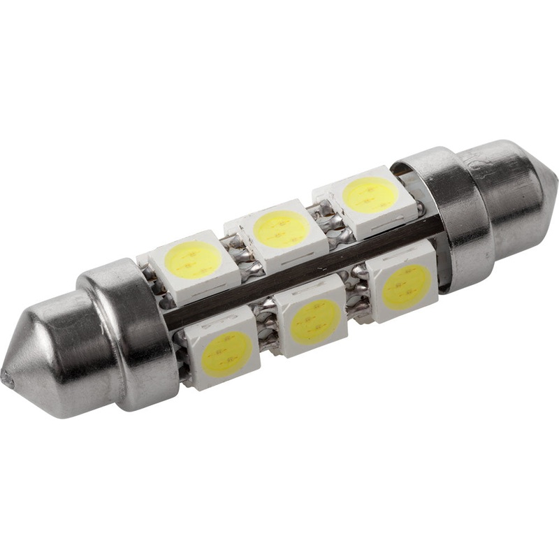 Sea-Dog All Around LED Festoon – Nickel Plated Brass [442431-1]