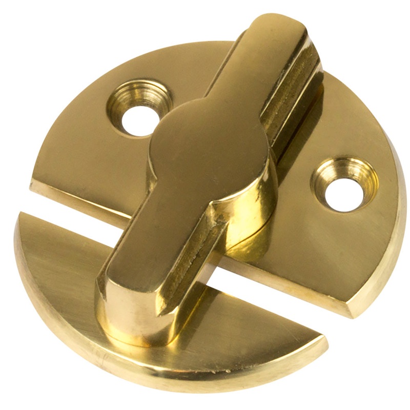 Sea-Dog Door Button – Chrome Plated Brass [222360-1]