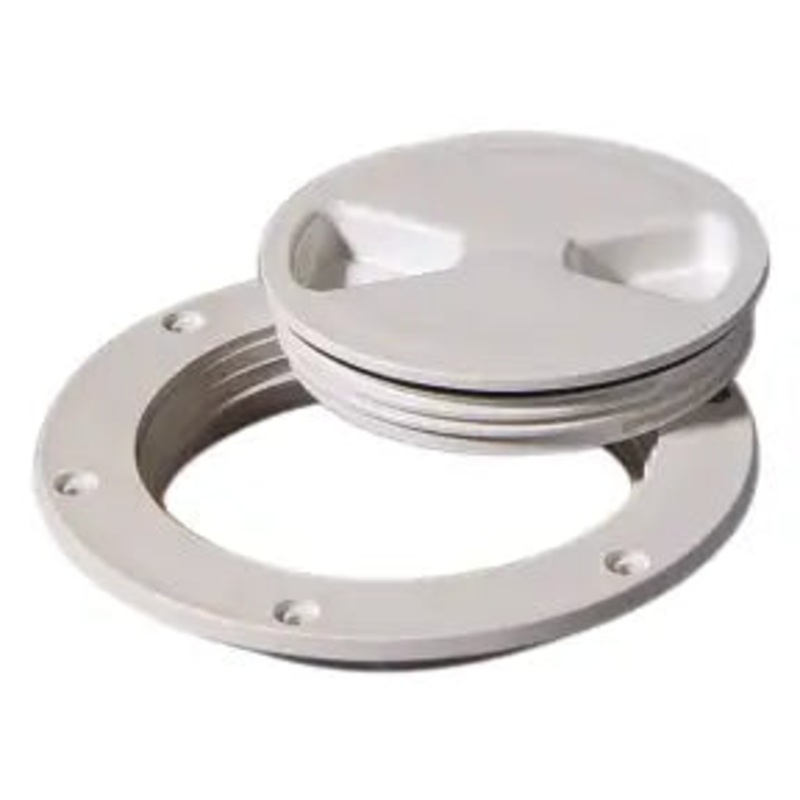 DECK PLATE 4 WHITE SCREW-OUT