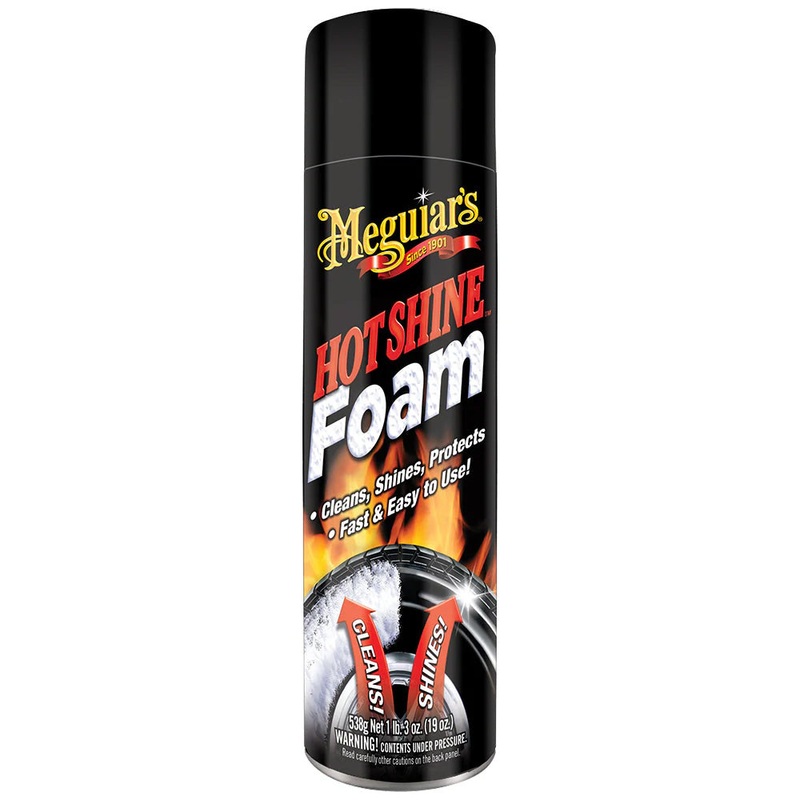Meguiar’s Hot Shine Tire Foam – 19oz [G13919]
