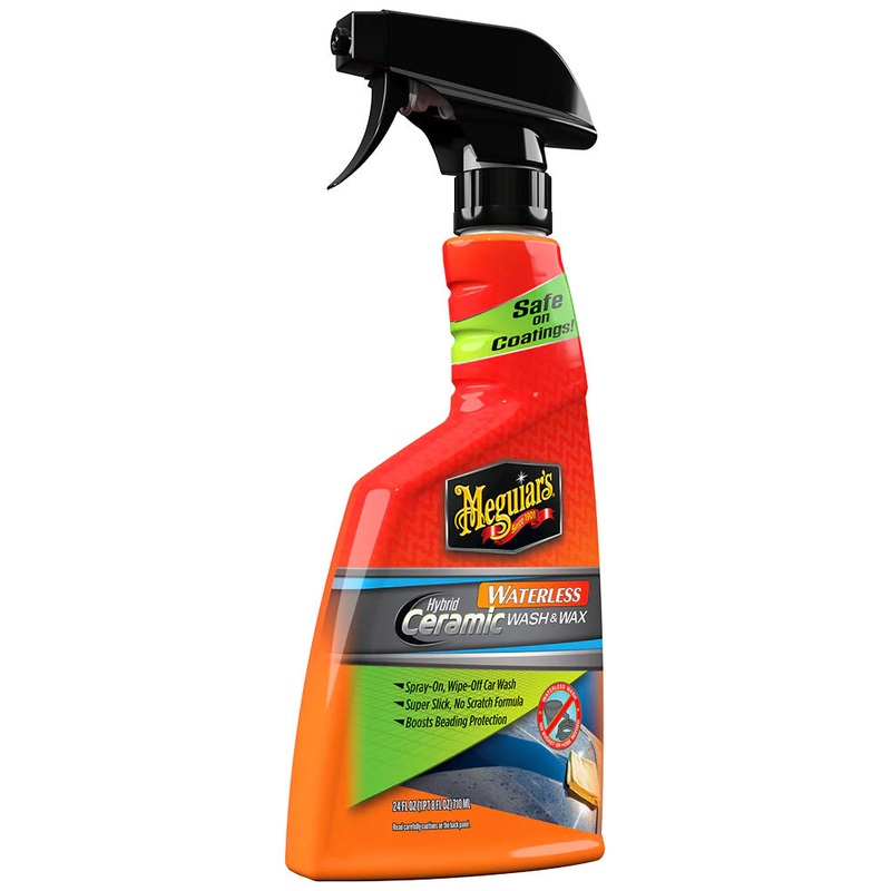 Meguiar’s Hybrid Ceramic Waterless Wash  Wax – 24oz [G251024]