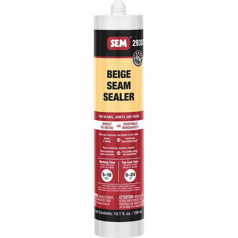 SEM 1K Seam Sealer – 10.1oz Tube – Beige [29382]