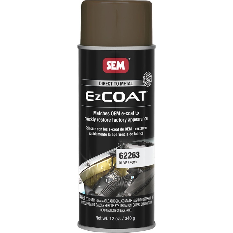 SEM Ez Coat – 16oz Aerosol Can – Olive Brown [62263]