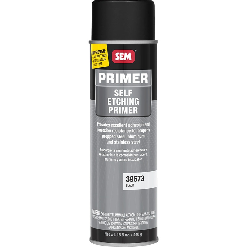 SEM Self Etching Primer – 20oz Aerosol Can – Black [39673]