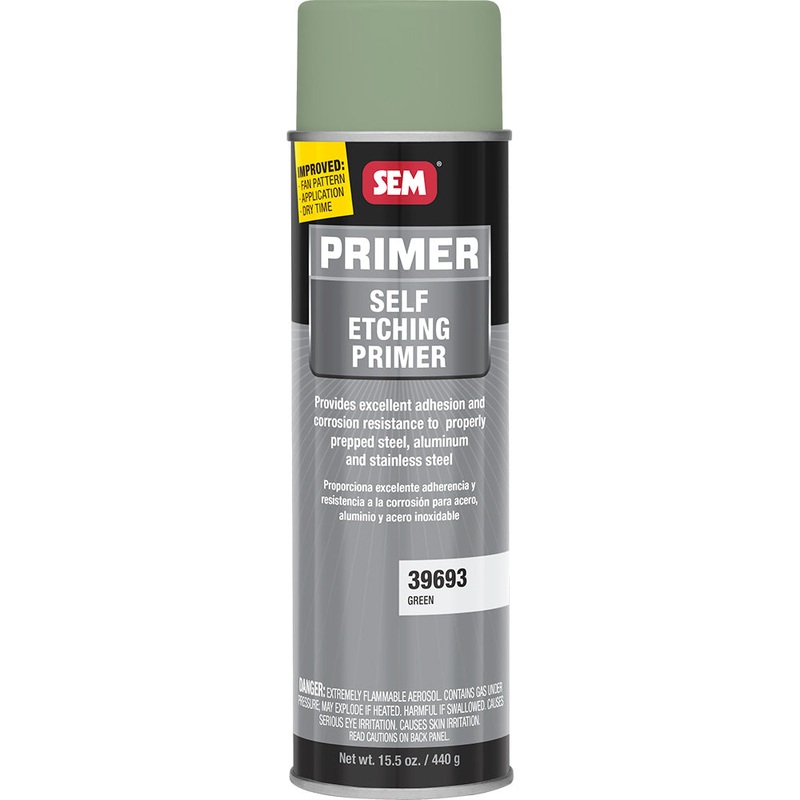 SEM Self Etching Primer – 20oz Aerosol Can – Green [39693]