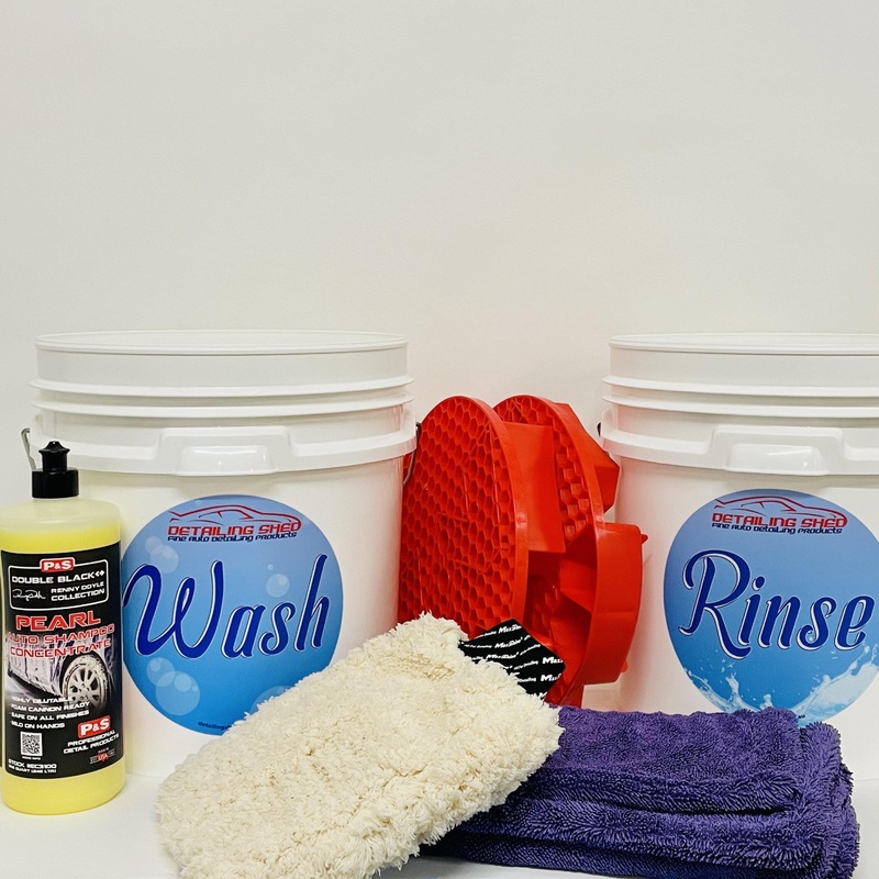 Detailing Shed Wash and Dry + Shampoo Package